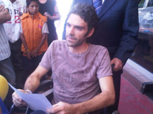 José Tomás en su comparecencia ante los medios.