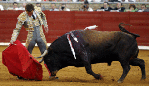 Bautista, sobre la diestra. (Foto: Arjona)