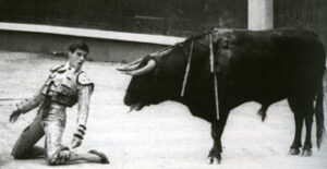 Desplante de Litri en su actuación del 9 de junio de 1987.