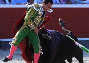 Momento del percande de Rafaelillo. Foto: Viard