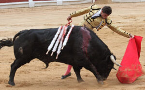 Luque cuajó al bravo tercero. (Foto: Francisco Solano)