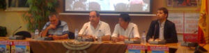 El Ayuntamiento y la empresa presentaron los carteles de la feria.
