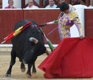 Juan del Álamo anduvo muy por encima de las condiciones de su lote en Albacete. (Foto: Víctor Zafrilla)