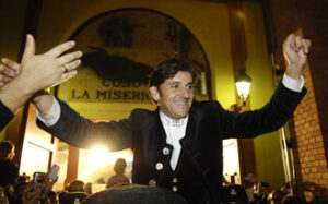 Diego Ventura, Puerta Grande en el cierre del Pilar. (Foto: Javier Arroyo)
