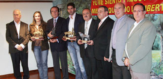 Serafín Marín, reconocido por la Peña Taurina Extremeña de L’Hospitalet de Llobregat