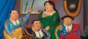 Detalle de "Family Scene".