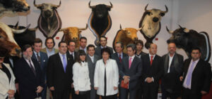 La foto de familia del acto. Foto: RULLOT