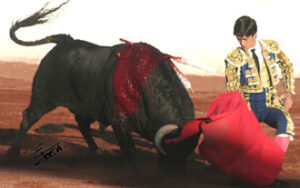 Un pasaje de la actuación de El Capea. (Foto: Edmundo Toca / Suertematador.com)