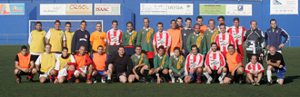 Fútbol solidario en Badalona