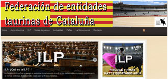 La Federación de Entidades Taurinas de Cataluña estrena web