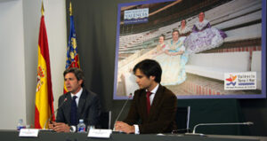 Isidro Prieto e Ignacio Lloret durante la presentación.