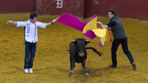 Toni Elías y El Fandi, al alimón. (Foto: Cortesía motogp.com)
