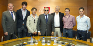 Javier Perelló, Abel Valls, Paco Ramos, Carlos Fabra, Juan Miguel Torres, Vicente Prades y Alejandro Rodríguez.