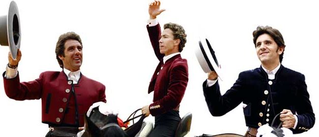 Tres ases frente a frente