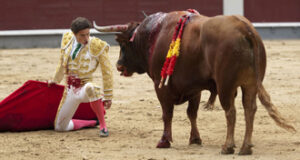 Saldívar lo dio todo ante su lote (Foto: JAVIER ARROYO)