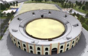 Imagen virtual de la nueva plaza de toros.