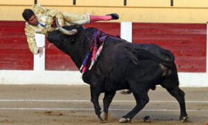 Serafín Marín sufrió una fuerte cornada en Íscar que le provocó destrozos musculares y de la que todavía se encuentra recuperándose.