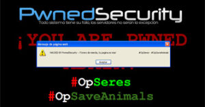 Estado de la página web en estos momentos.