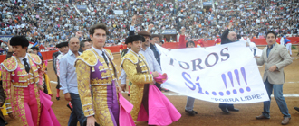 La fiesta de los toros seguirá vigente en México DF