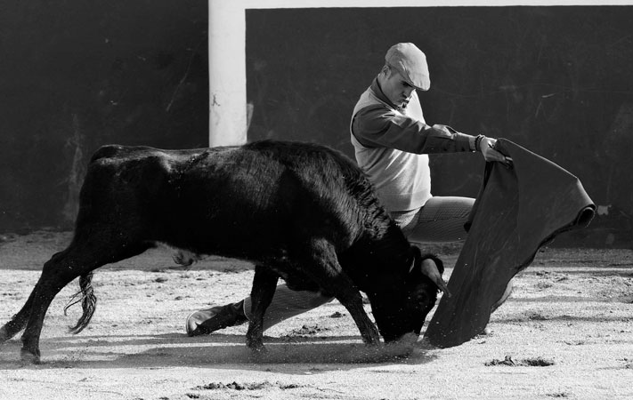 Un servidor "deshonrando" desde su ignorancia. (Foto: Florent Lucas)