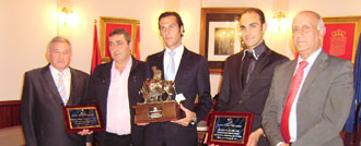 David Mora y Alberto Álvarez, galardonados en Corella