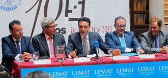 Enrique Ponce, presidente de honor de la Asociación Cultural Taurina LEMAT