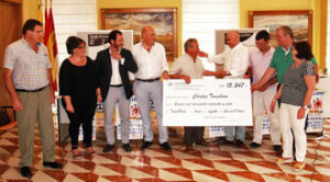 La Peña Taurina entregó los beneficios de la corrida del pasado 27 de abril.