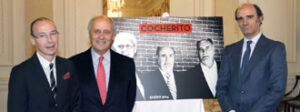 Enrique Villegas, Jose Luis Lozano y Pablo Lozano. (Foto: Manu de Alba)