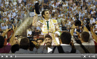 Tres orejas y puerta grande para José Tomás en Málaga