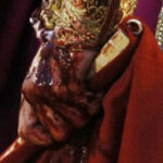 Imagen de la mano de Talavante tras cortarse en Baza. (Foto: Glez. Arjona)