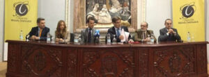 Rueda de prensa en la que se anunció el nombramiento.
