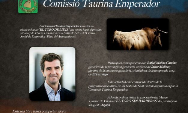 Conferencia del ganadero Rafael Molina en Emperador