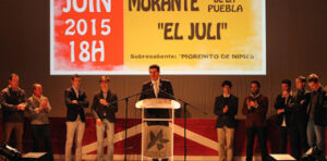 Imagen de la presentación de los carteles. (Foto: Daniel Chicot)