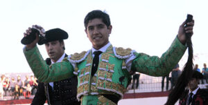 Luis David Adame, en Puebla de Sancho Pérez.