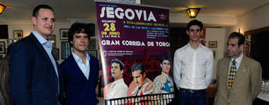 Abellán, El Fandi y Barrio, en el regreso de los toros a Segovia