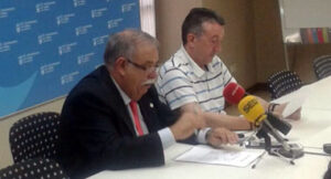 Millares y el concejal Inaga.