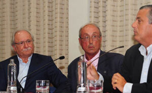 Fernando Carbonell, López Quiles y Enrique Amat.