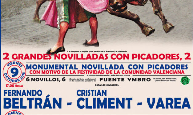 Novilladas en El Puig