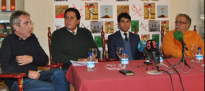 Vega, el día de la presentación de su equipo de apoderamiento.