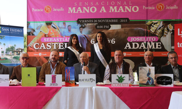 Castella y Joselito Adame, mano a mano en Juriquilla