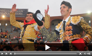 Alejandro Talavante y Joselito Adame, puerta grande en Lima