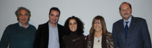 De izquierda a derecha, Yousaf Boukhari, Luis Miguel Calvo, Laura Tenorio, Isabel Cintas y Fernando García Bravo.
