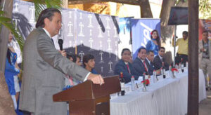 Un instante del acto de presentación.