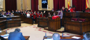 Una imagen del pleno de este martes.