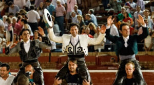 Ventura, Romero y Andy Cartagena, a hombros en Huelva.