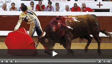 Juan del Álamo, lo mejor en el cierre de feria en Dax