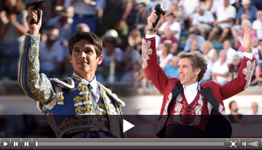 Hermoso y Castella, primeras orejas de la feria de Beziers