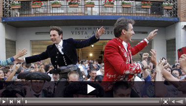 Hermoso de Mendoza y Andy Cartagena, primera puerta grande en Bilbao