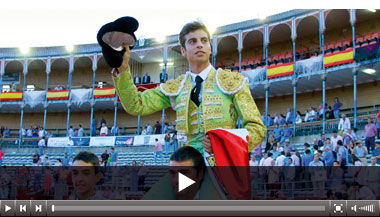Alejandro Marcos, triunfador en la novillada de Salamanca