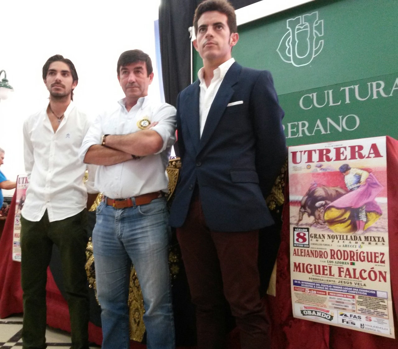 Miguel Falcón, ante cuatro novillos en la plaza de Utrera Aplausos.es
